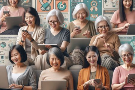 Are older women less digitally literate? Media representations of older women’s use of digital technologies in Thailand